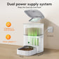 Zoolike Automatic Cat Feeder with Camera，1080P HD Video with Night Vision, 2.4G WiFi Smart Food Dispenser with APP Control for Cat&amp;Dog,3L