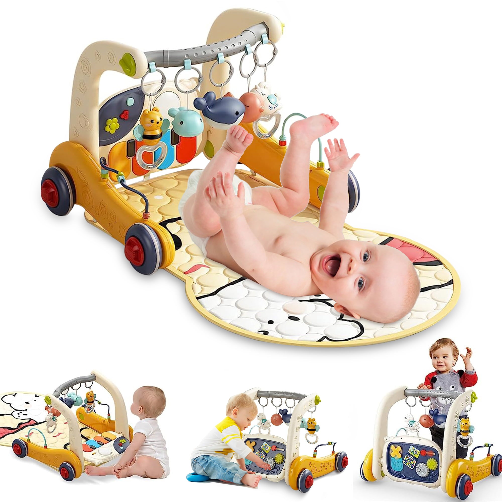 Baby walker best sale play gym