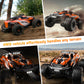 Yexmas 1:16 High-Speed RC Car ,40KM/H All Terrain Remote Control Car , 2 Batteries Gifts Toys for Kids Adults