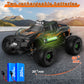 Yexmas Fast RC Cars for Adults 40KM/H All Terrain High-Speed Remote Control Car , 4WD 1:14 Scale RC Truck with 70 Min Runtime, 2 Batteries Gifts Toys for Kids Green&Blue