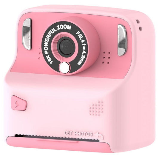 Yexmas Instant Print Digital Kids Camera 1080P Rechargeable HD Digital Video Cameras with 32G SD Card Gift for 3-12 Years Old Toddler Toy Girls Boy Birthday Gifts for Kids